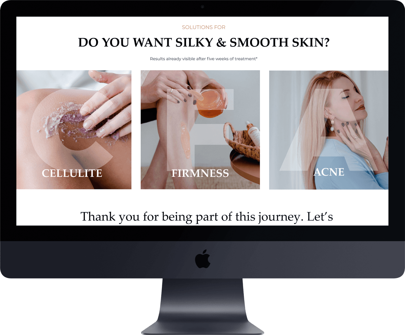 Sile Cosmetics Website - Overview - Case by Stableverse
